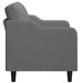 2-seater Sofa Dark Grey 120 Cm Fabric Tpktpx
