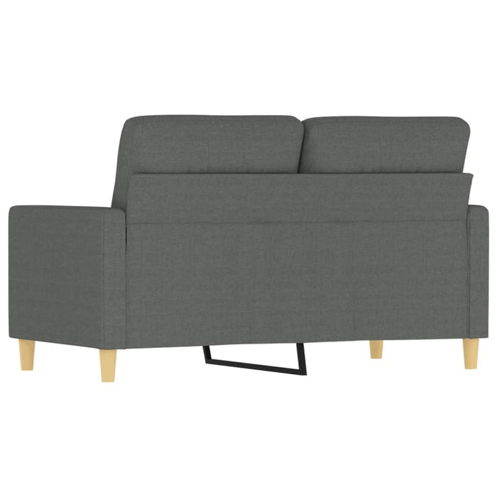2-seater Sofa Dark Grey 120 Cm Fabric Tpkxxn