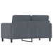 2-seater Sofa Dark Grey 120 Cm Velvet Tpkatt