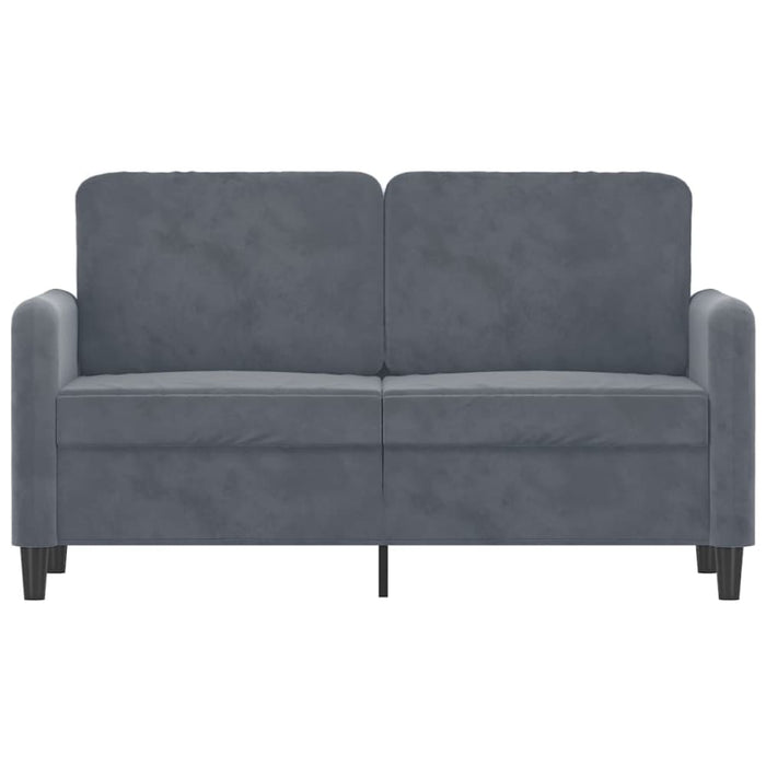 2-seater Sofa Dark Grey 120 Cm Velvet Tpkatt