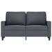 2-seater Sofa Dark Grey 120 Cm Velvet Tpkokb