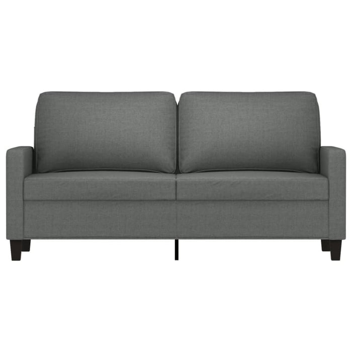 2-seater Sofa Dark Grey 140 Cm Fabric Tpkola