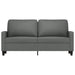 2-seater Sofa Dark Grey 140 Cm Fabric Tpkola