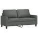 2-seater Sofa Dark Grey 140 Cm Fabric Tpkola