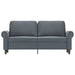 2 - seater Sofa Dark Grey 140 Cm Velvet Tpkptb