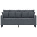 2-seater Sofa Dark Grey 140 Cm Velvet Tpktba