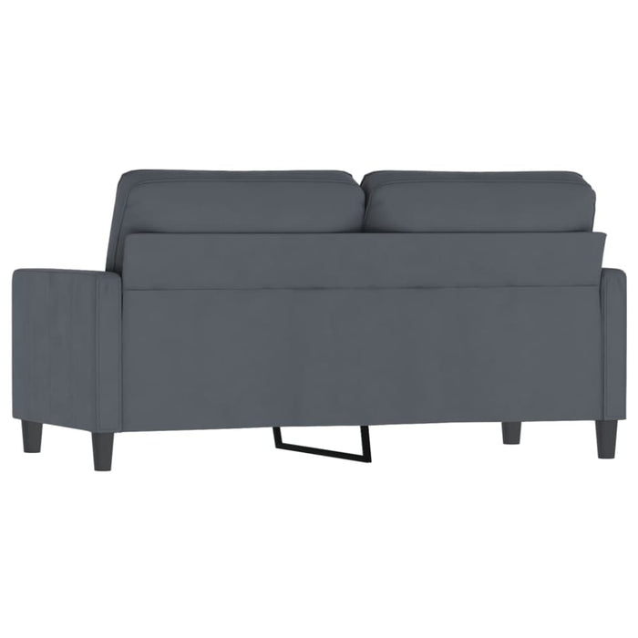 2 - seater Sofa Dark Grey 140 Cm Velvet Tpkxbb