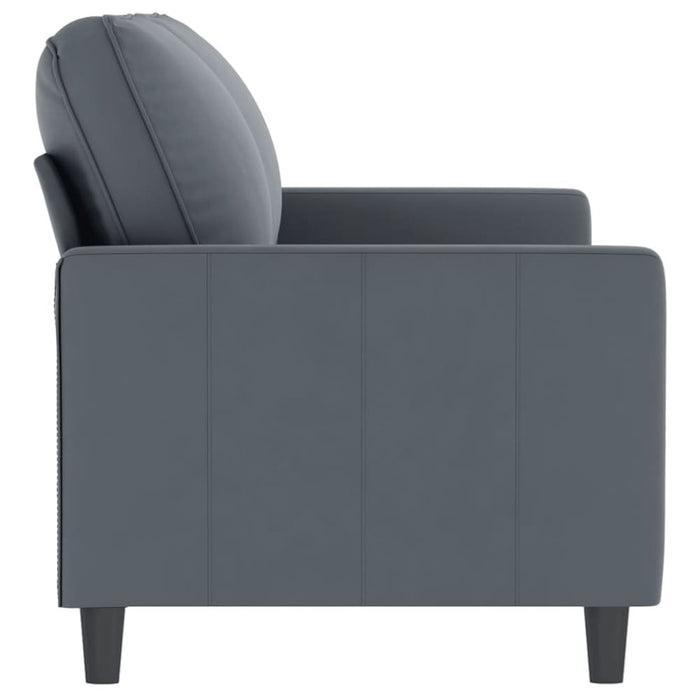 2 - seater Sofa Dark Grey 140 Cm Velvet Tpkxbb