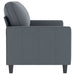 2 - seater Sofa Dark Grey 140 Cm Velvet Tpkxbb