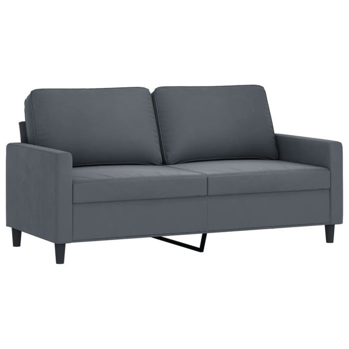 2 - seater Sofa Dark Grey 140 Cm Velvet Tpkxbb