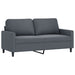 2 - seater Sofa Dark Grey 140 Cm Velvet Tpkxbb