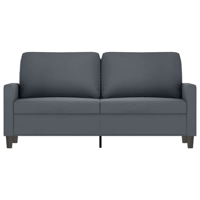2 - seater Sofa Dark Grey 140 Cm Velvet Tpkxbb