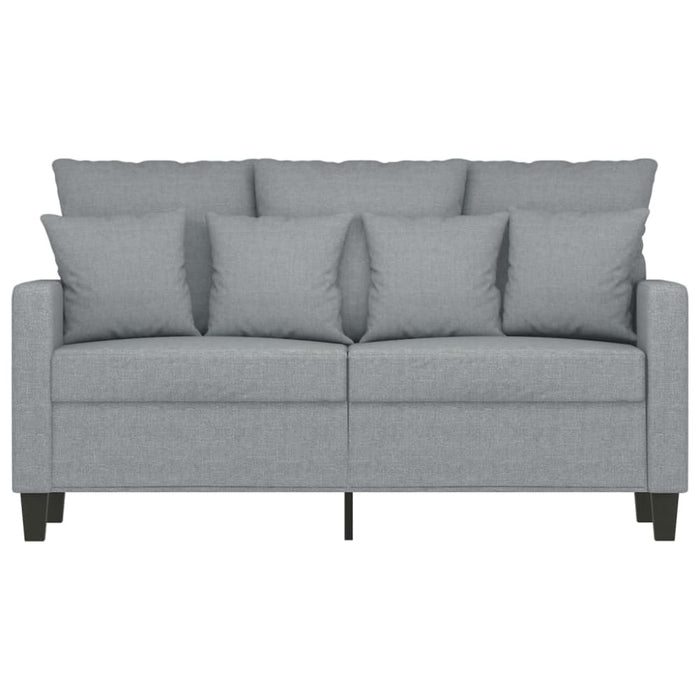 2 - seater Sofa Light Grey 120 Cm Fabric Tpkxpk