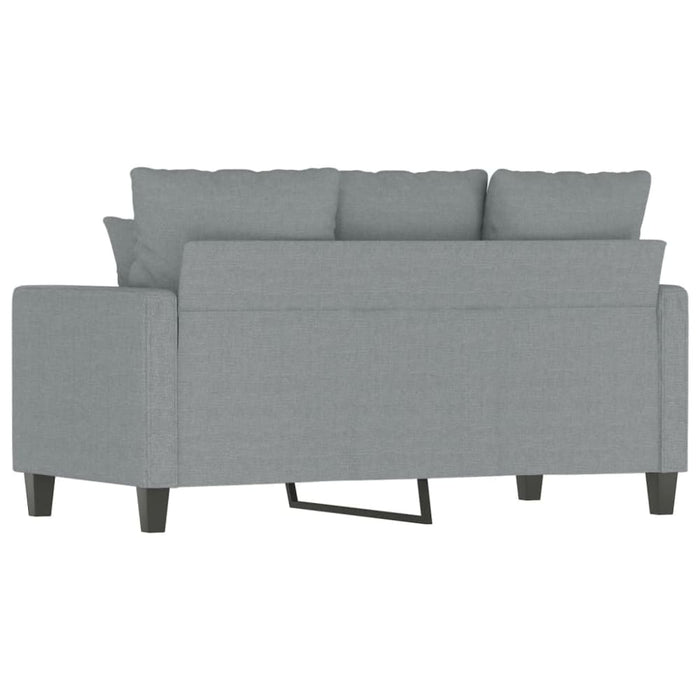 2 - seater Sofa Light Grey 120 Cm Fabric Tpkxpk