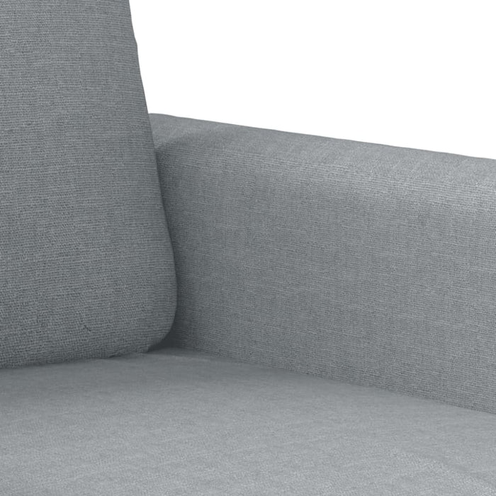 2 - seater Sofa Light Grey 140 Cm Fabric Tpkain