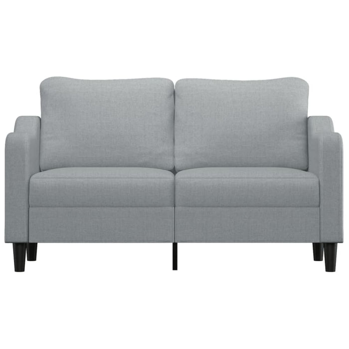 2 - seater Sofa Light Grey 140 Cm Fabric Tpktpk