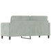 2 - seater Sofa Light Grey 140 Cm Velvet Tpkaax