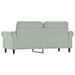2-seater Sofa Light Grey 140 Cm Velvet Tpkpxk