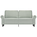 2-seater Sofa Light Grey 140 Cm Velvet Tpkpxk