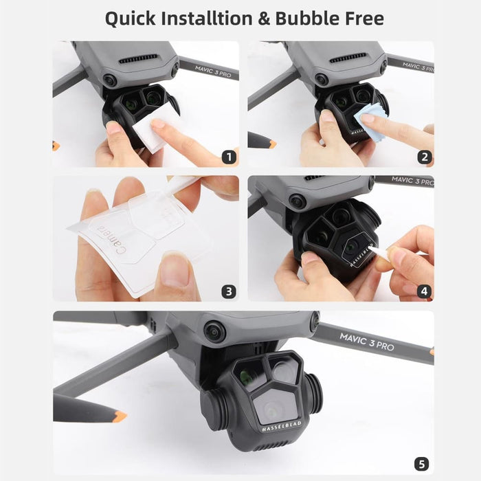 2 Sets Hd Explosion Proof Tempe Glass Film For Dji Mavic 3