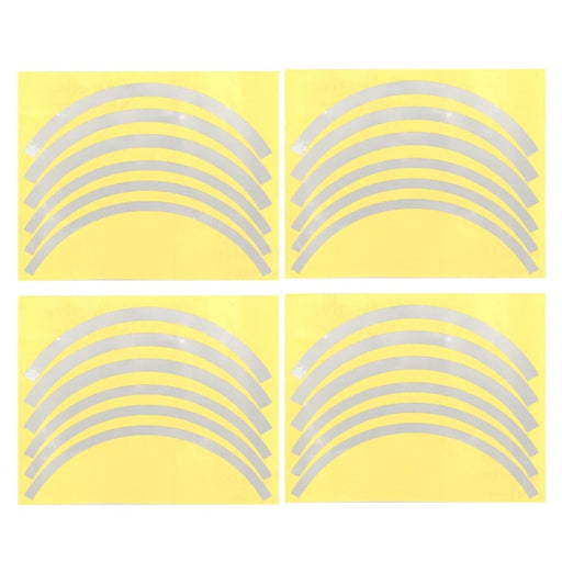 2 Sets Wheel Hub Protective Sticker For Scooter Bicycle