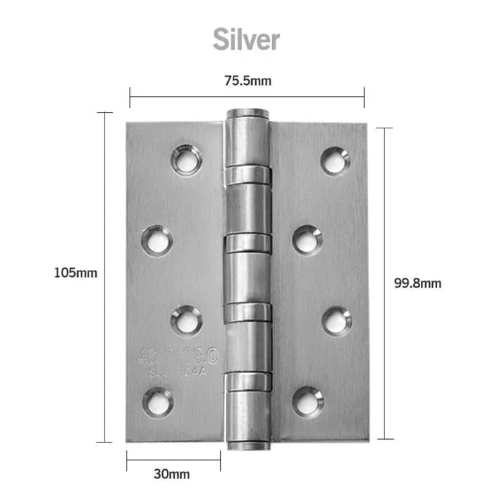 2 Stainless Steel Door Hinges For Heavy Doors