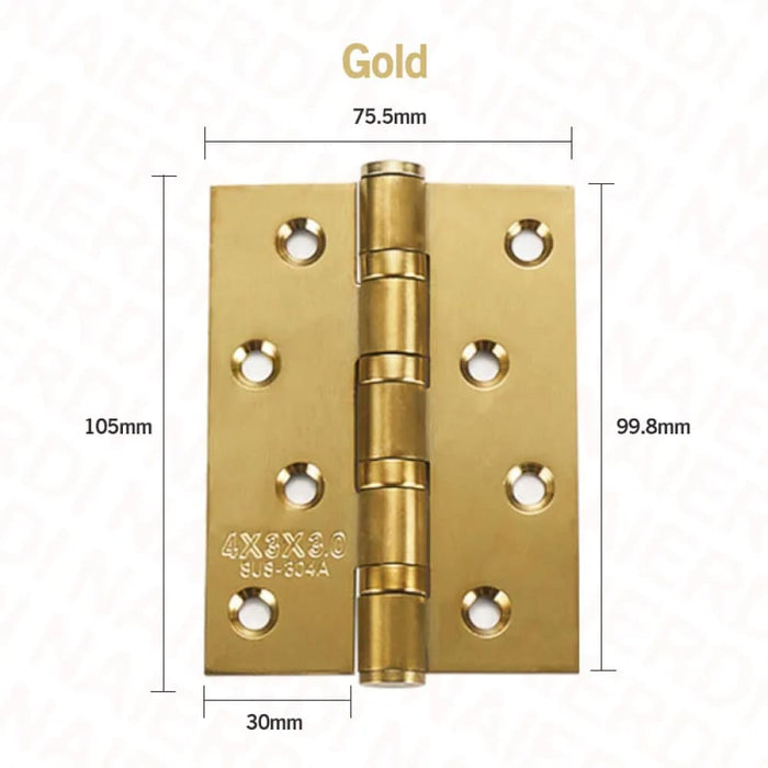 2 Stainless Steel Door Hinges For Heavy Doors
