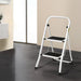 2 Step Ladder Multi-purpose Folding Steel Light Weight