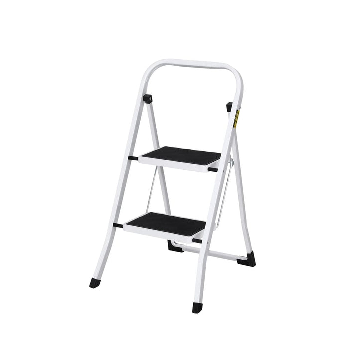 2 Step Ladder Multi-purpose Folding Steel Light Weight
