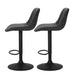 Set of 2 Bar Stools Kitchen Stool Chairs Metal Barstool