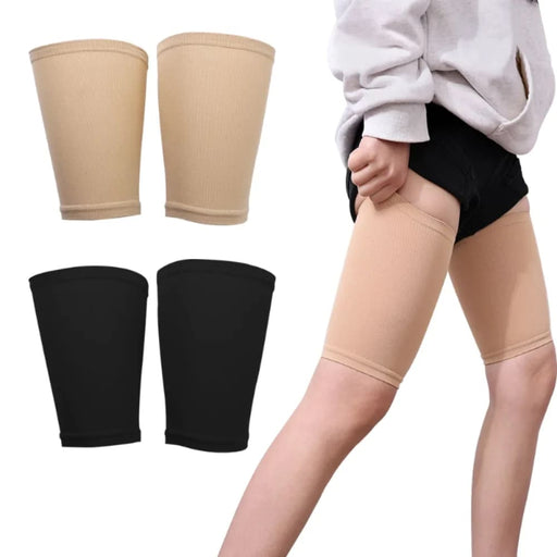 2 Pcs Thigh Compression Sleeves for Quad Groin Pain Relief