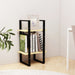 2 - tier Book Cabinet 40x30x70 Cm Solid Pine Wood Nblaox