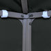 2-tier Gazebo Top Cover 3x3 m Black Toxbix