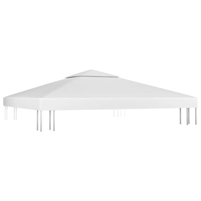 2-tier Gazebo Top Cover 3x3 m White Toxbia
