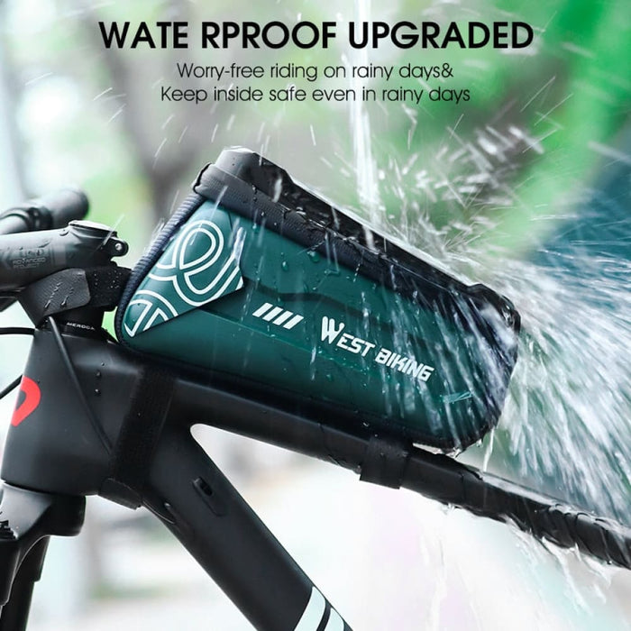 2.5l Waterproof Touchscreen 7.0 Inch Phone Case Bicycle Bag