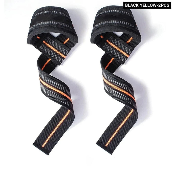 2 Pcs Weightlifting Bodybuilding Wrist Strap for Workout