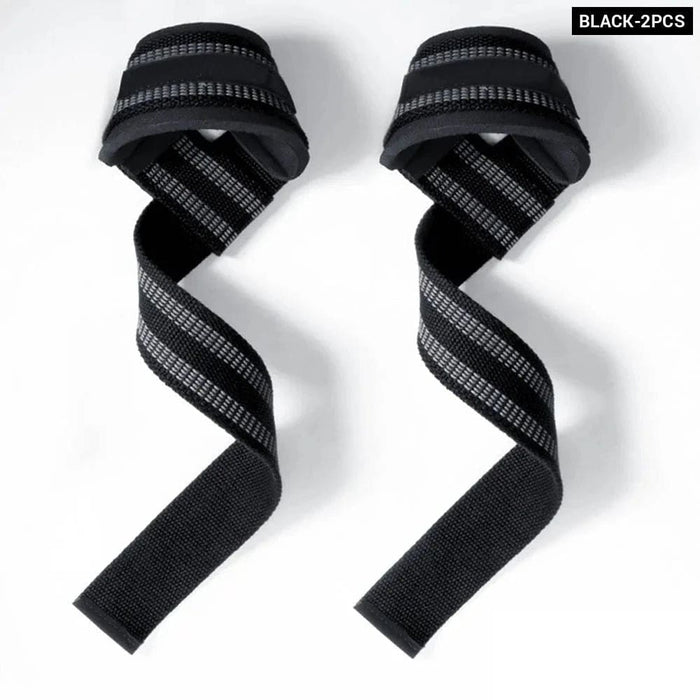 2 Pcs Weightlifting Bodybuilding Wrist Strap for Workout