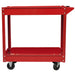 2 x Workshop Tool Trolley 100 Kg Shelves Oabopp
