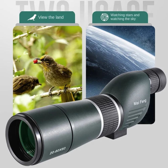 20-60x60 Zoom Monoculars Watching Telescope Binoculars Long