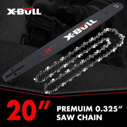 20’’ Chainsaw Bar And Chain.325 Pitch Gauge 76 Link