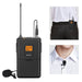 20 - channel Uhf Wireless Microphone System With Bodypack