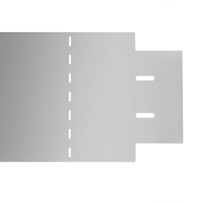 Set of 20 Flexible Lawn Fence Galvanised Steel 100 x 14 Cm