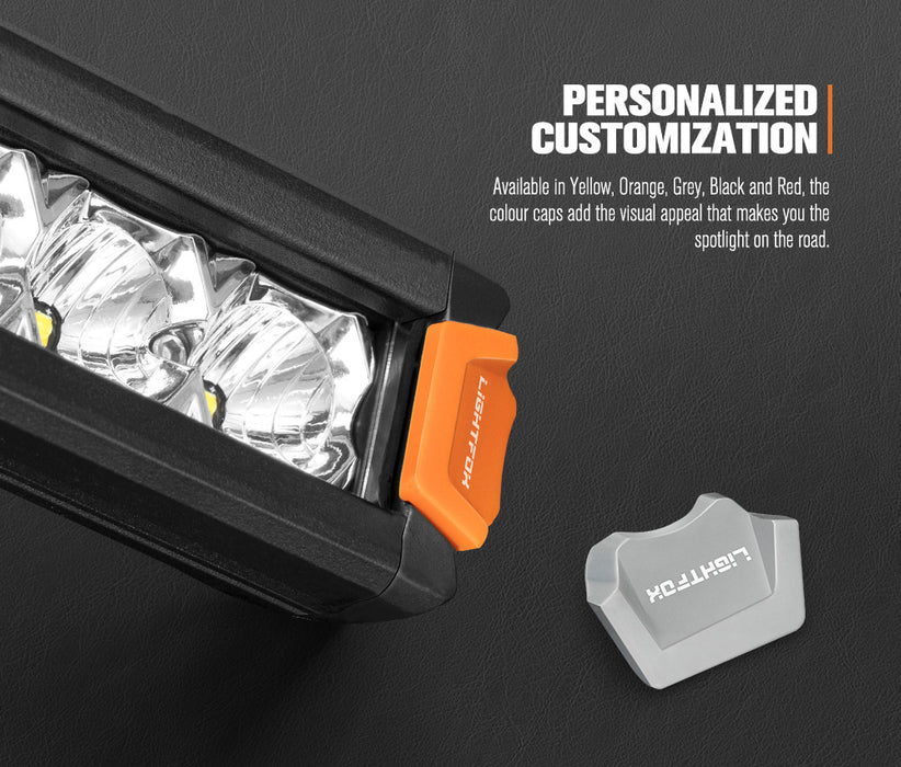 20Inch Osram Led Light Bar Super Slim Single Row Spot Flood Beam Offroad