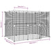 20-panel Pet Cage With Door Black 35x35 Cm Steel Tooabat