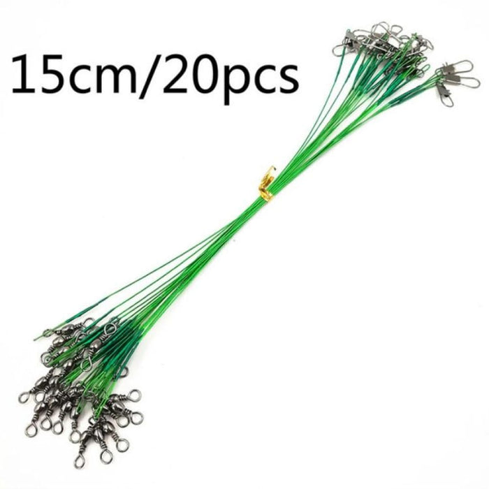 20 Piece Anti Bite Front Wire With Pin 15cm