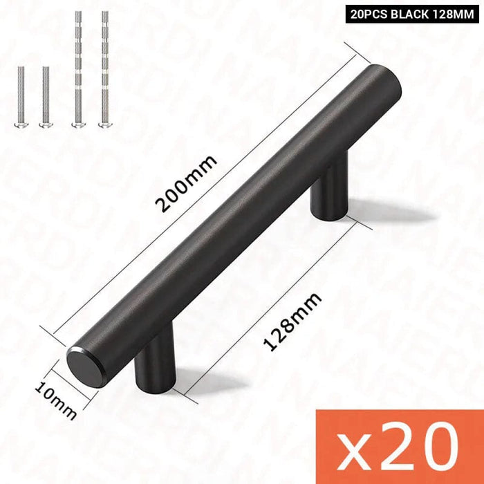 20 Piece Gold Cabinet Handles Stainless Steel t Bar Pulls