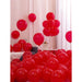 20 Red Pink and White Latex Balloons for Diy Engagement
