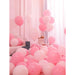 20 Red Pink and White Latex Balloons for Diy Engagement