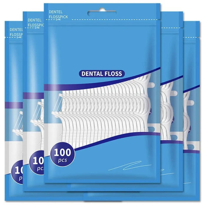 200 Dental Floss And Toothpicks For Gaps Oral Care