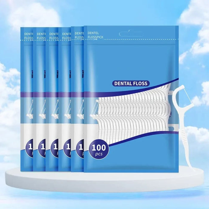 200 Dental Floss And Toothpicks For Gaps Oral Care
